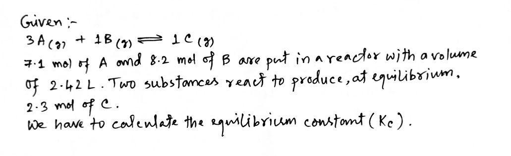 Chemistry homework question answer, step 1, image 1