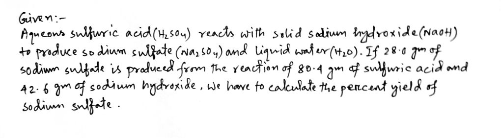 Chemistry homework question answer, step 1, image 1