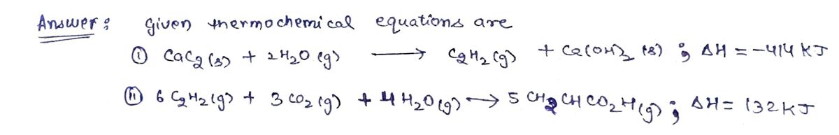 Chemistry homework question answer, step 1, image 1