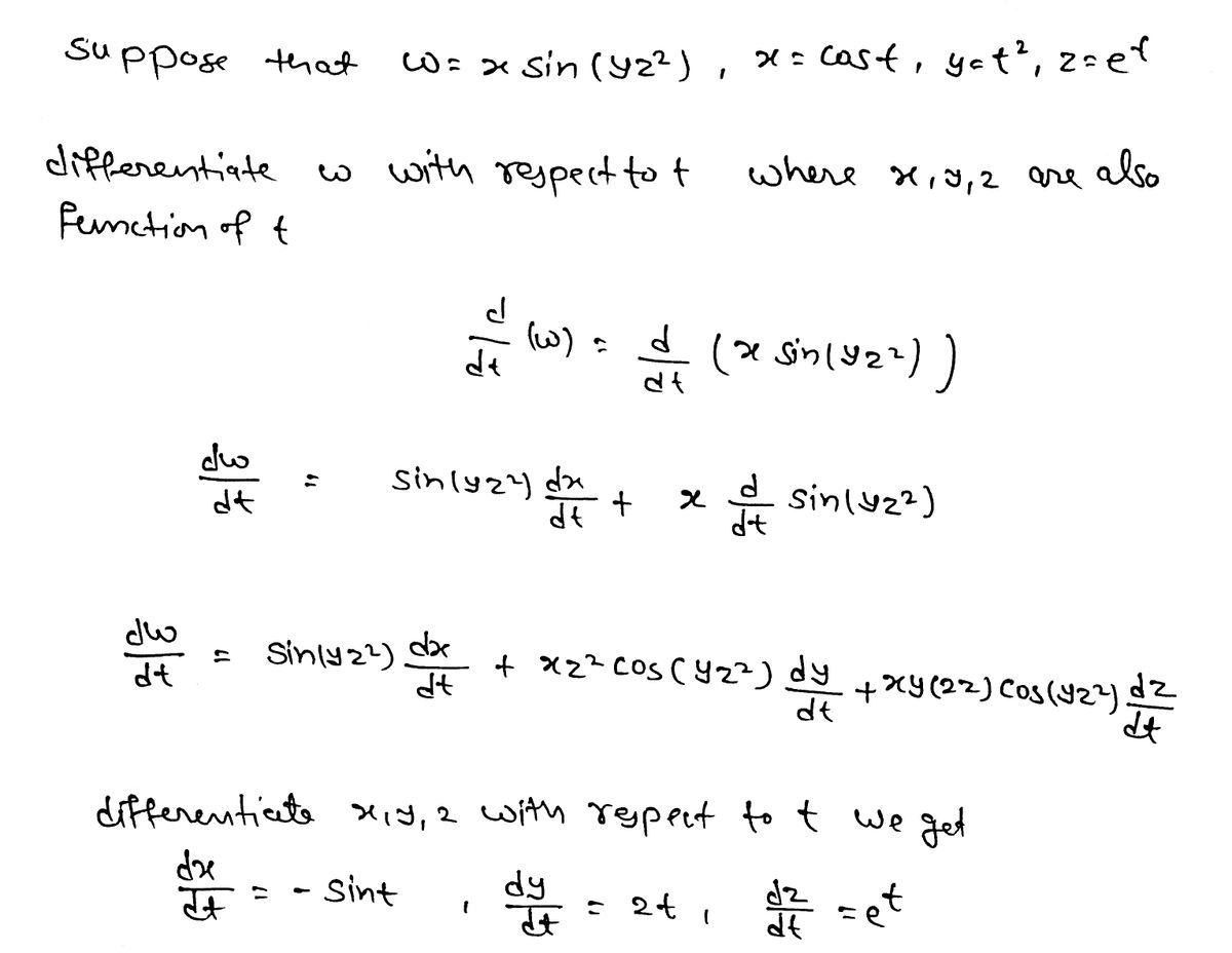 Calculus homework question answer, step 1, image 1