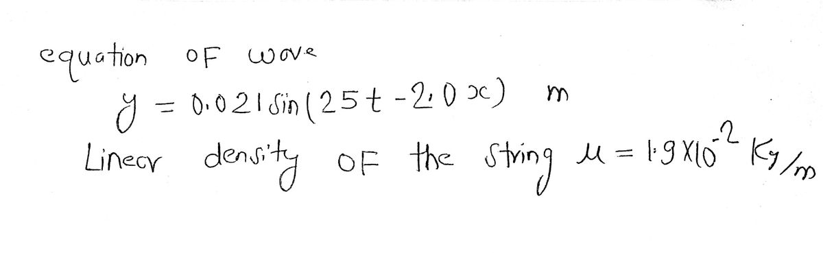 Physics homework question answer, step 1, image 1