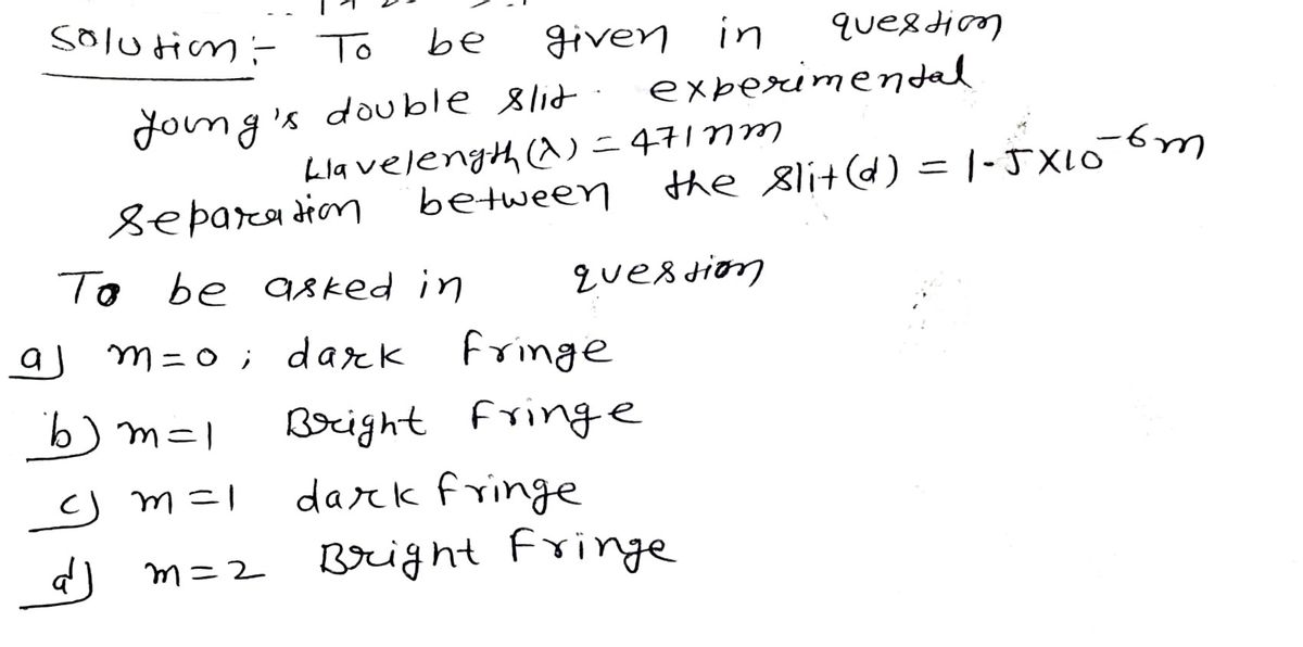 Physics homework question answer, step 1, image 1