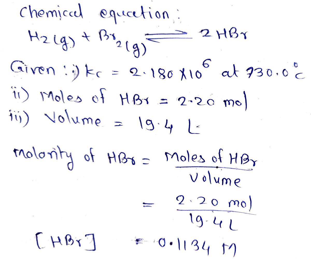 Chemistry homework question answer, step 1, image 1