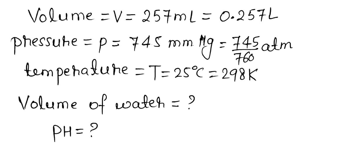 Chemistry homework question answer, step 1, image 1