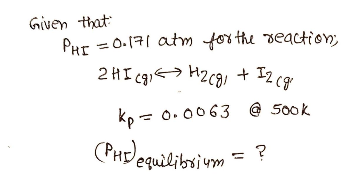 Chemistry homework question answer, step 1, image 1