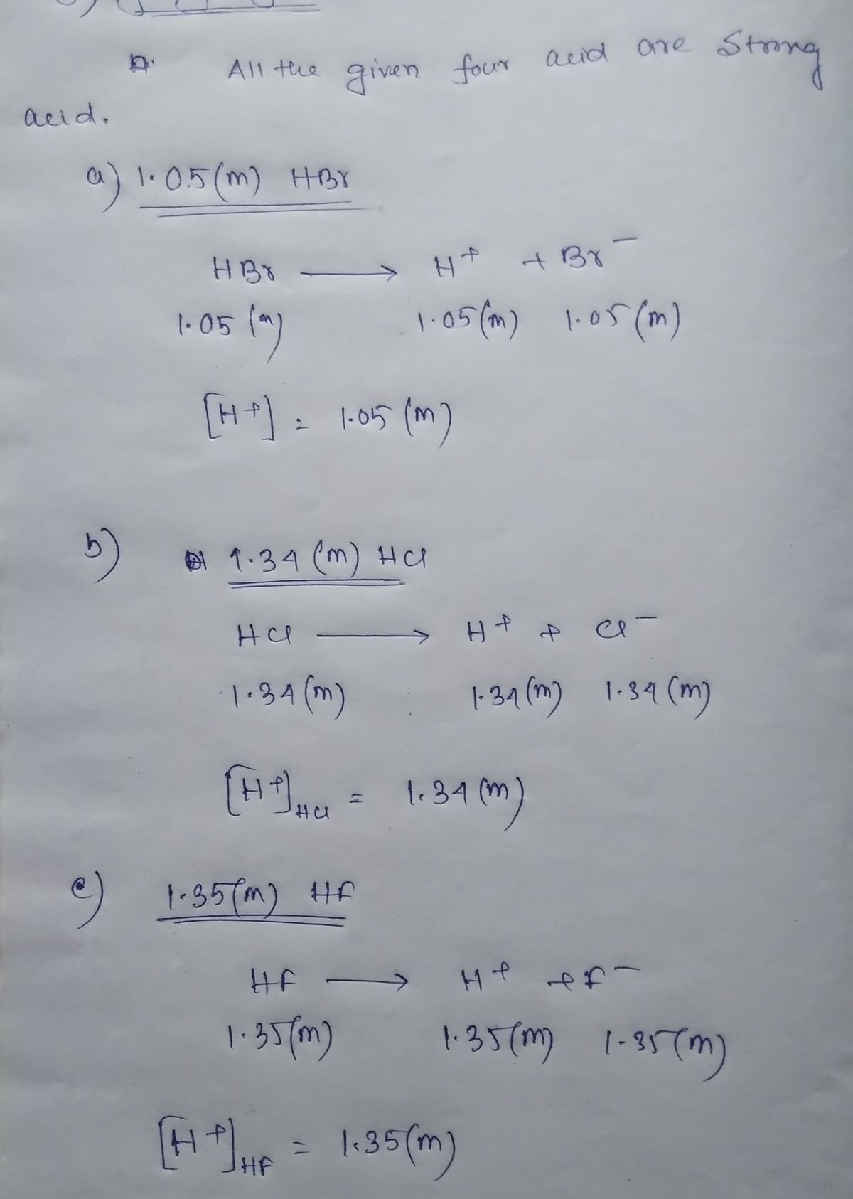 Chemistry homework question answer, step 1, image 1