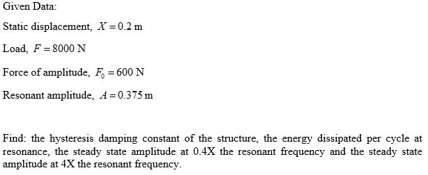 Mechanical Engineering homework question answer, step 1, image 1