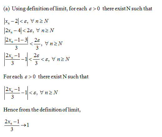 Answered Prove That If Xn → 2 Then A … Bartleby