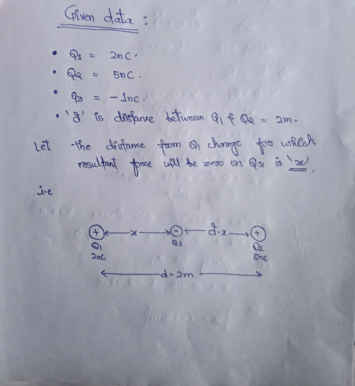 Physics homework question answer, step 1, image 1