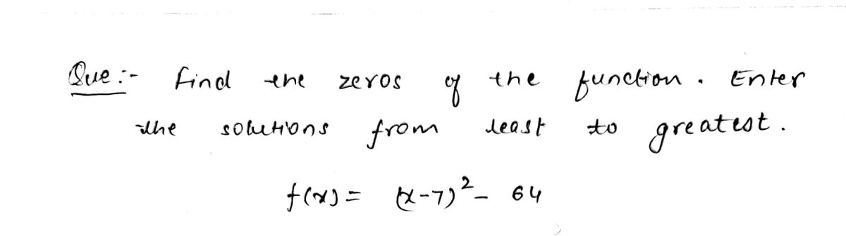 Algebra homework question answer, step 1, image 1