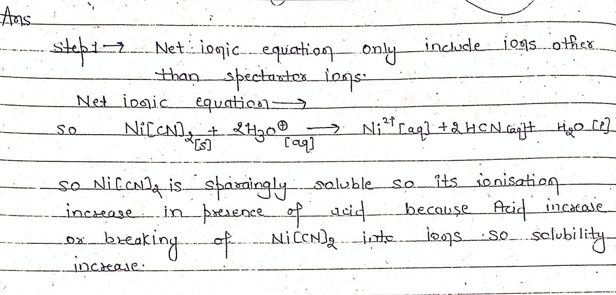 Chemistry homework question answer, step 1, image 1