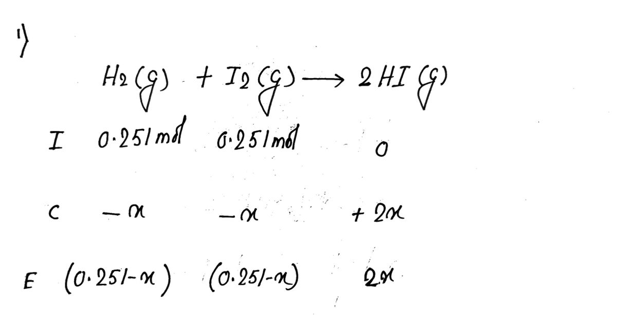 Chemistry homework question answer, step 1, image 1