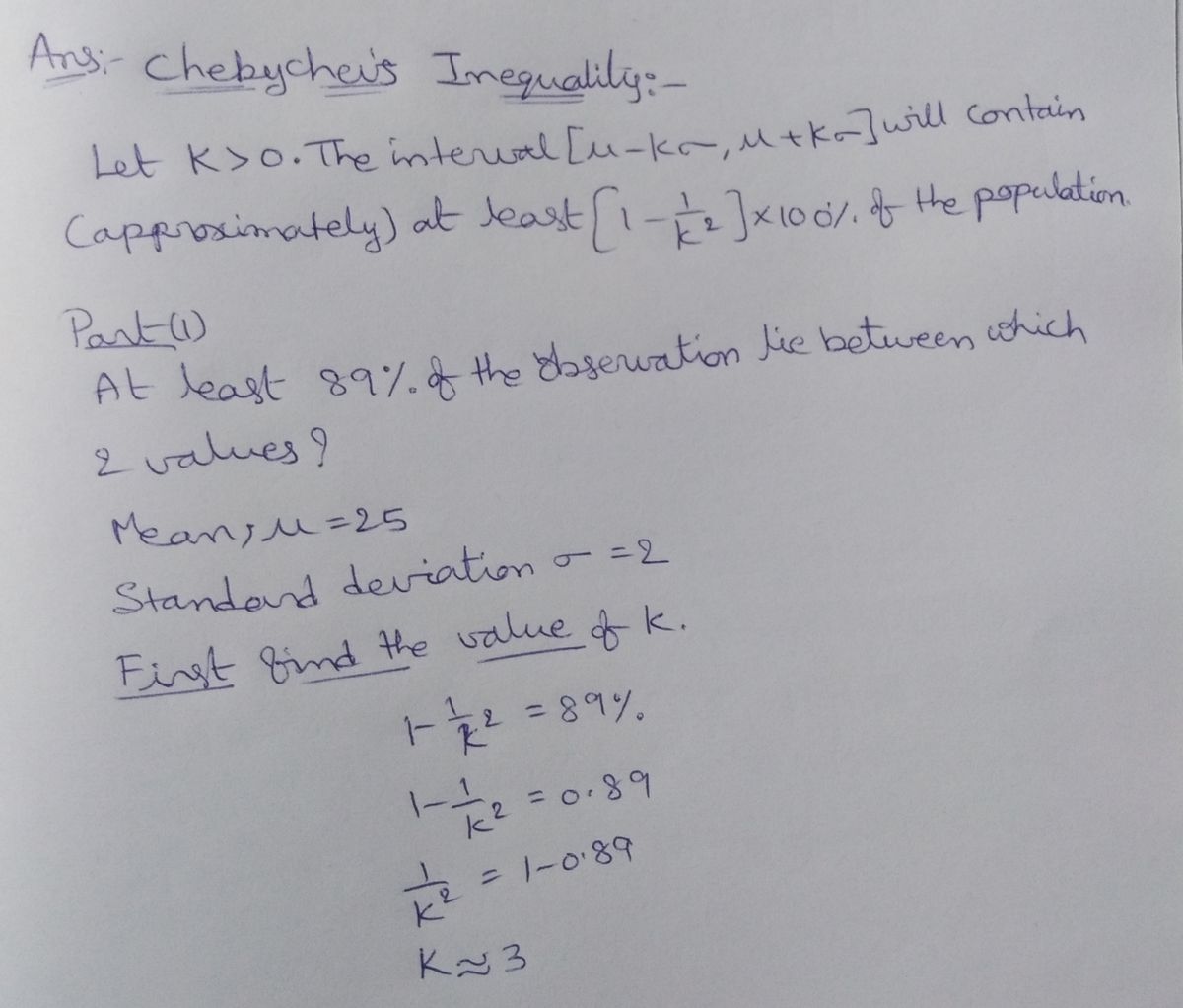 Statistics homework question answer, step 1, image 1