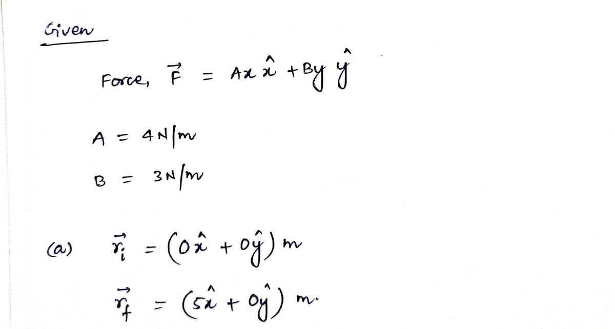 Physics homework question answer, step 1, image 1