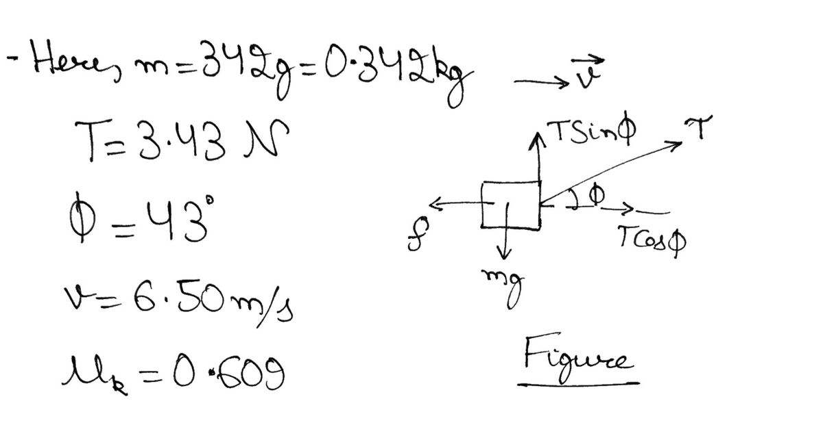 Physics homework question answer, step 1, image 1