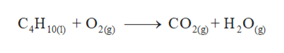 Answered: The combustion of liquid butane (C4H10)… | bartleby