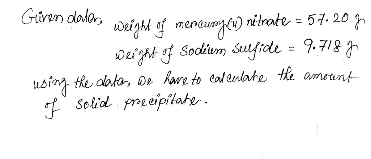 Chemistry homework question answer, step 1, image 1