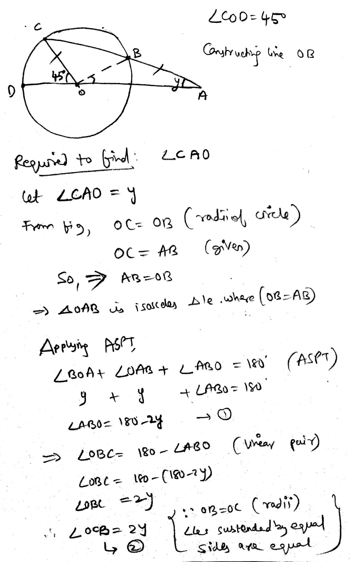 Geometry homework question answer, step 1, image 1