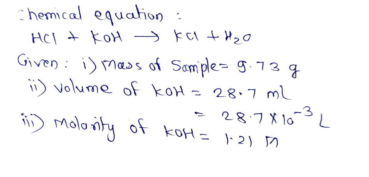 Chemistry homework question answer, step 1, image 1