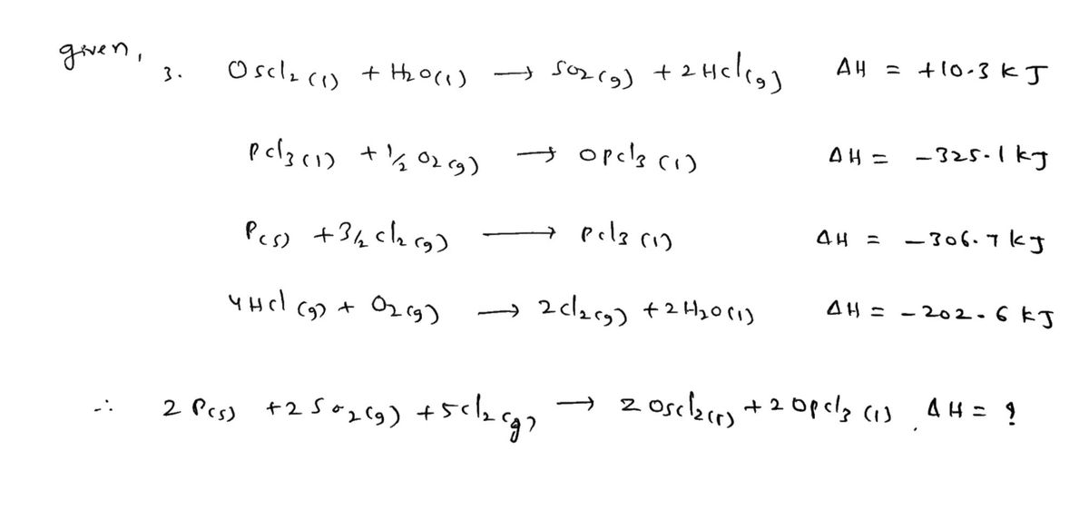 Chemistry homework question answer, step 1, image 1