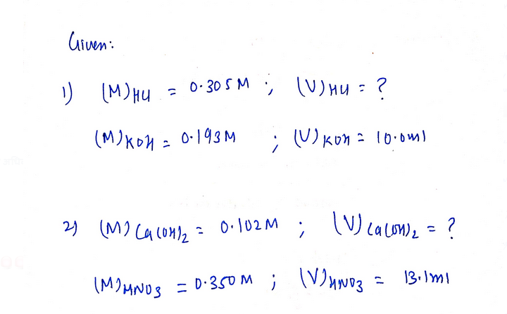 Chemistry homework question answer, step 1, image 1