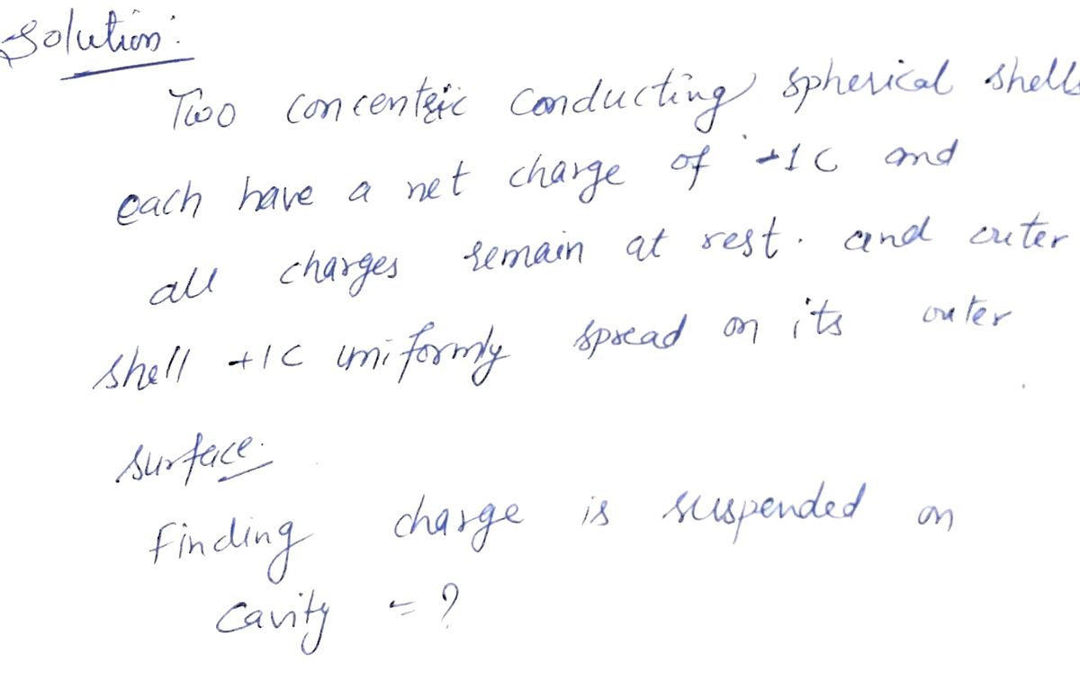 Physics homework question answer, step 1, image 1