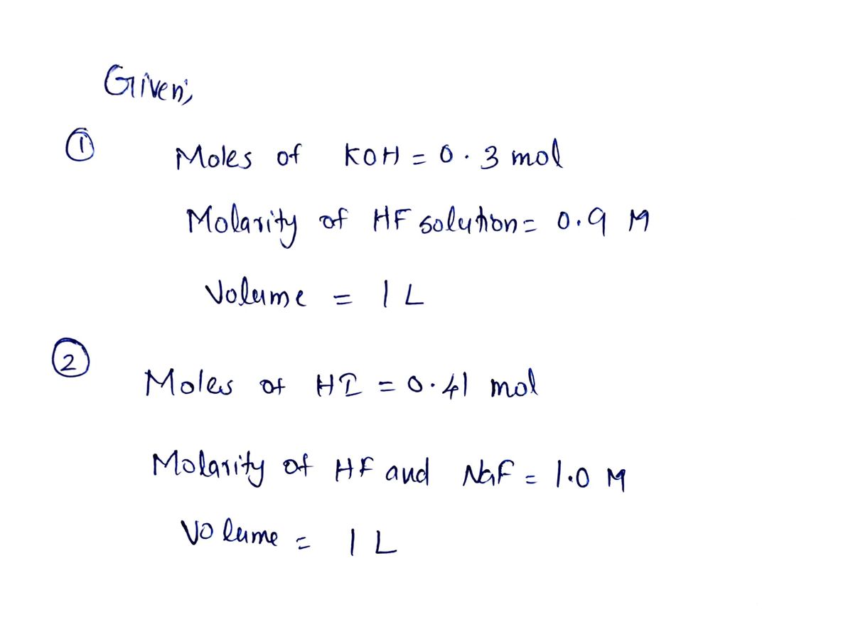 Chemistry homework question answer, step 1, image 1