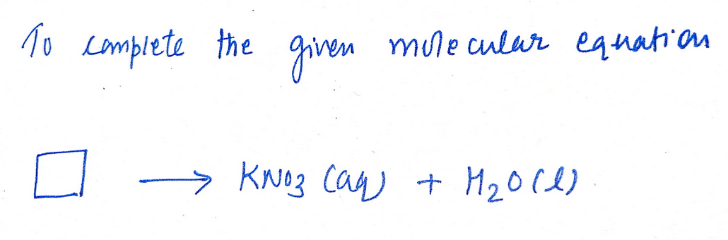 Chemistry homework question answer, step 1, image 1