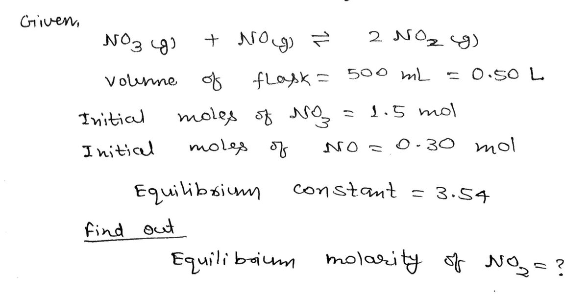 Chemistry homework question answer, step 1, image 1