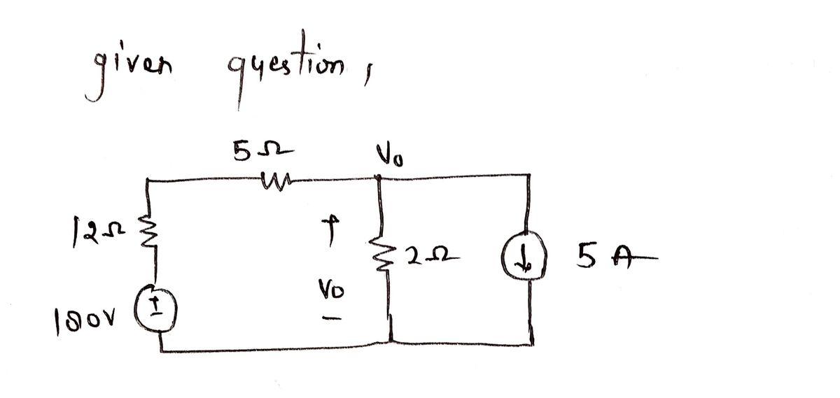 Electrical Engineering homework question answer, step 1, image 1