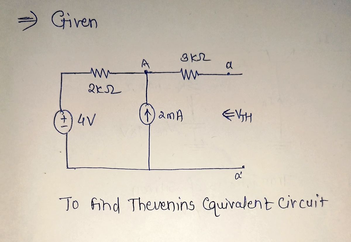 Electrical Engineering homework question answer, step 1, image 1