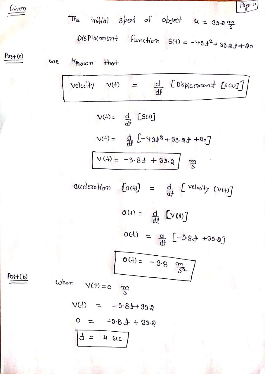 Physics homework question answer, step 1, image 1