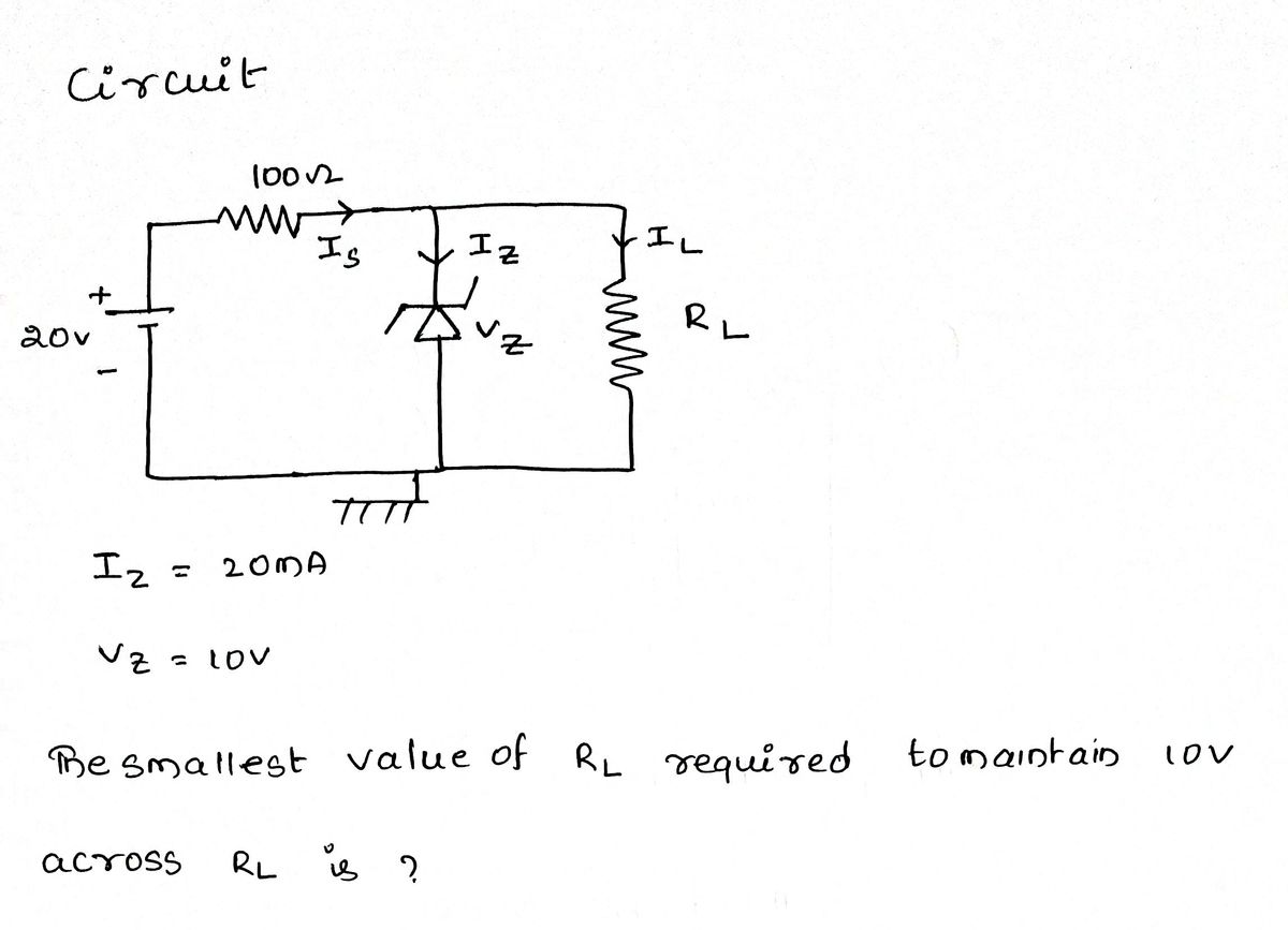 Electrical Engineering homework question answer, step 1, image 1