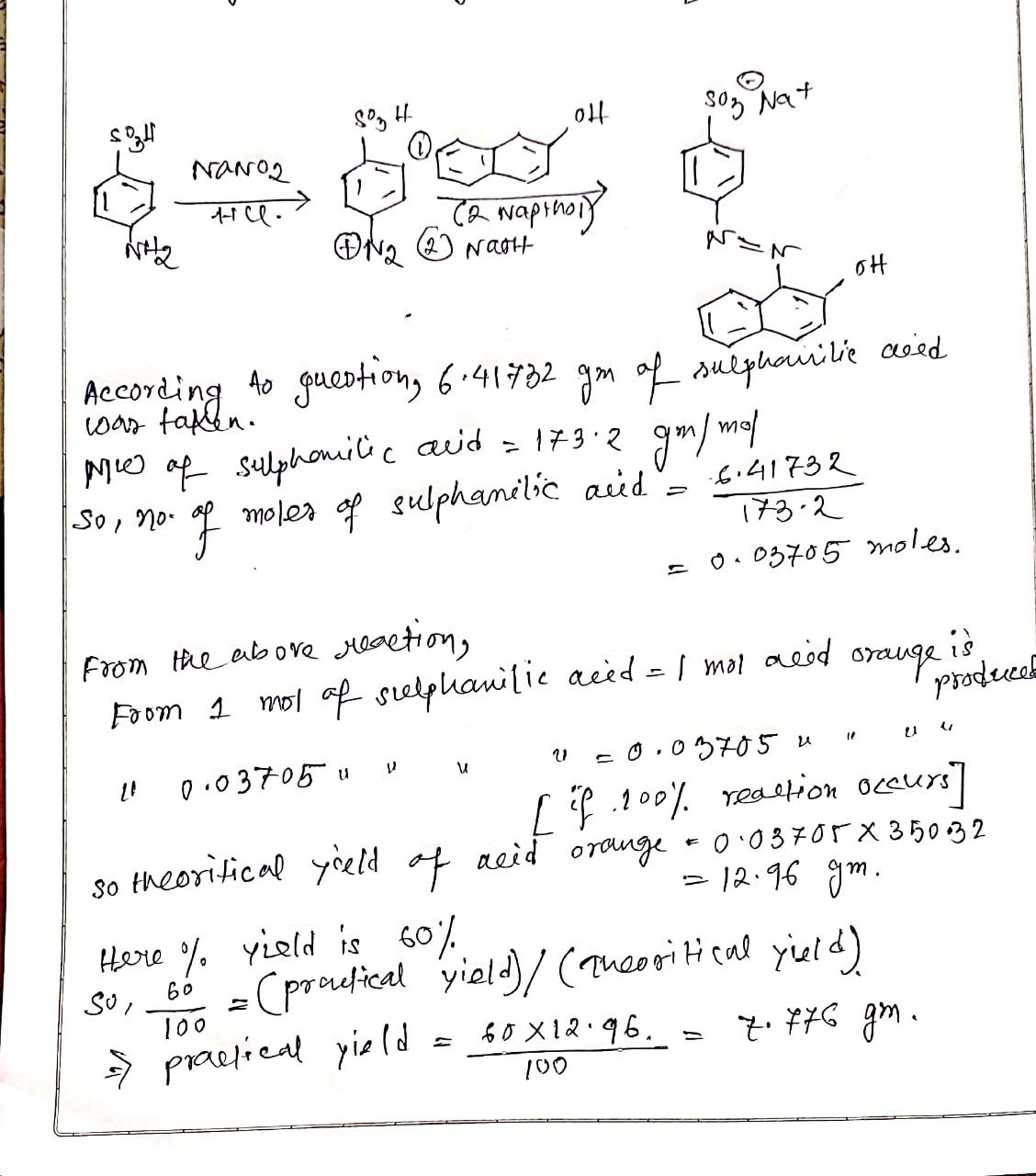 Chemistry homework question answer, step 1, image 1