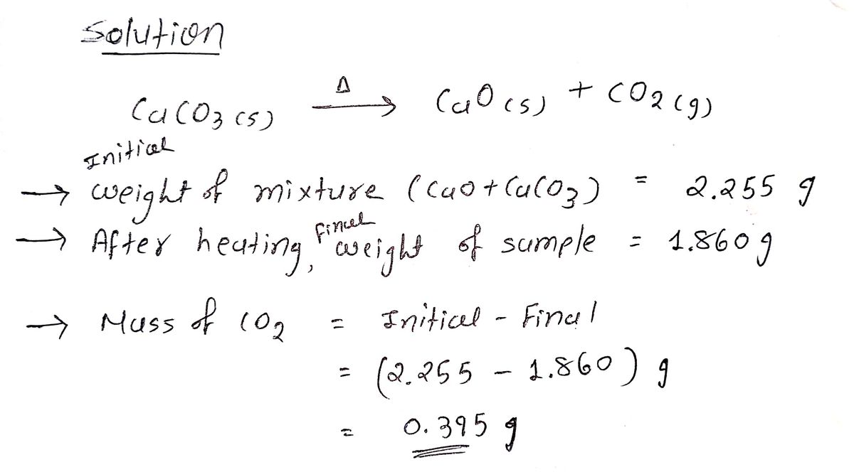 Chemistry homework question answer, step 1, image 1