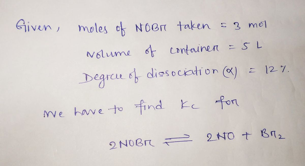 Chemistry homework question answer, step 1, image 1