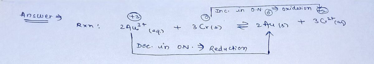 Chemistry homework question answer, step 1, image 1