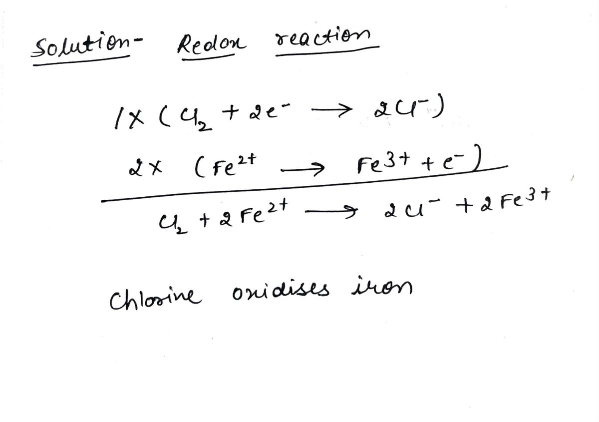 Chemistry homework question answer, step 1, image 1