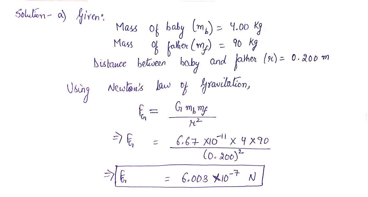 Physics homework question answer, step 1, image 1