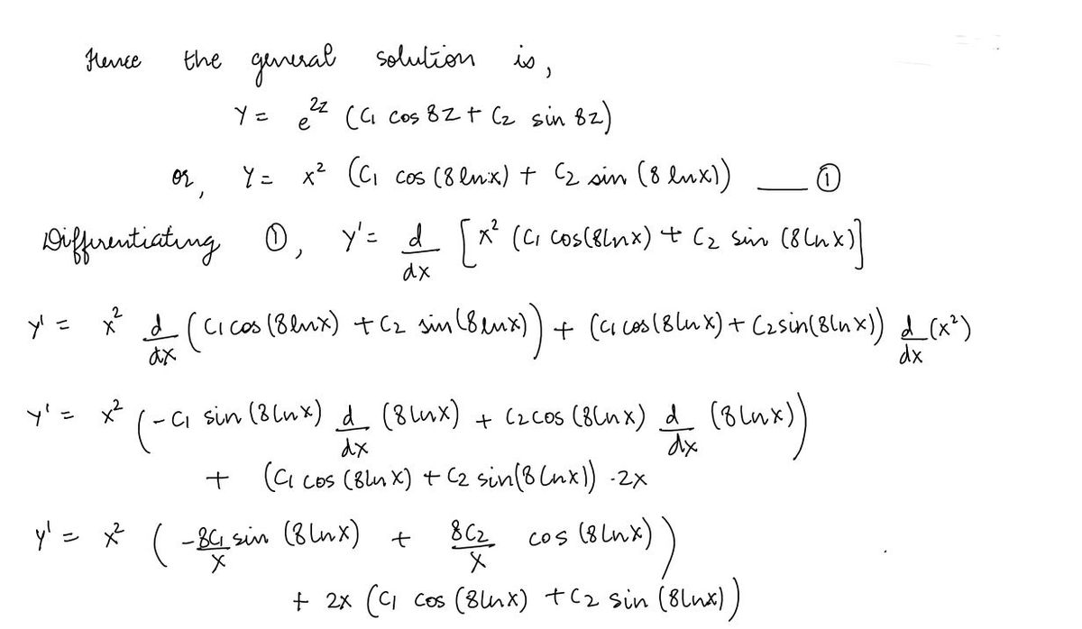 Answered Find The Ivp For The Differential… Bartleby