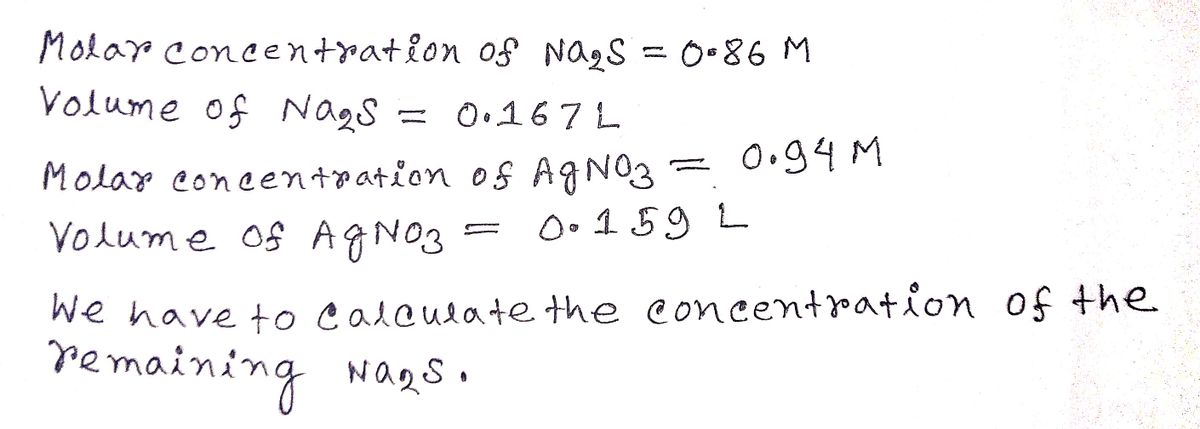 Chemistry homework question answer, step 1, image 1