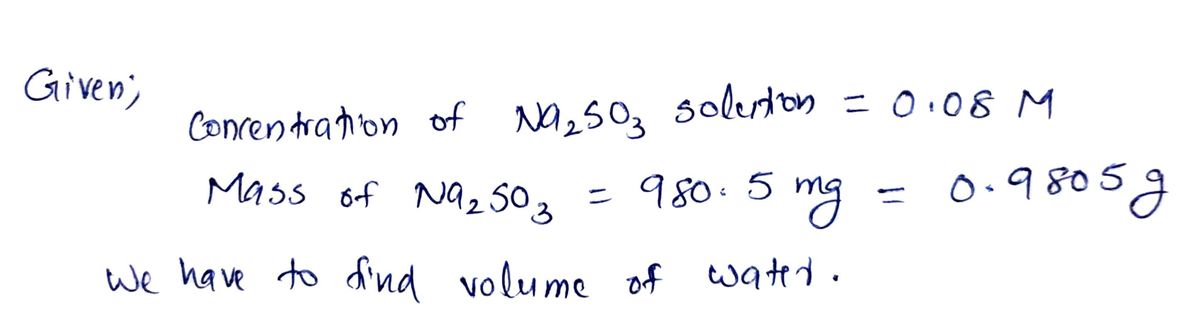 Chemistry homework question answer, step 1, image 1