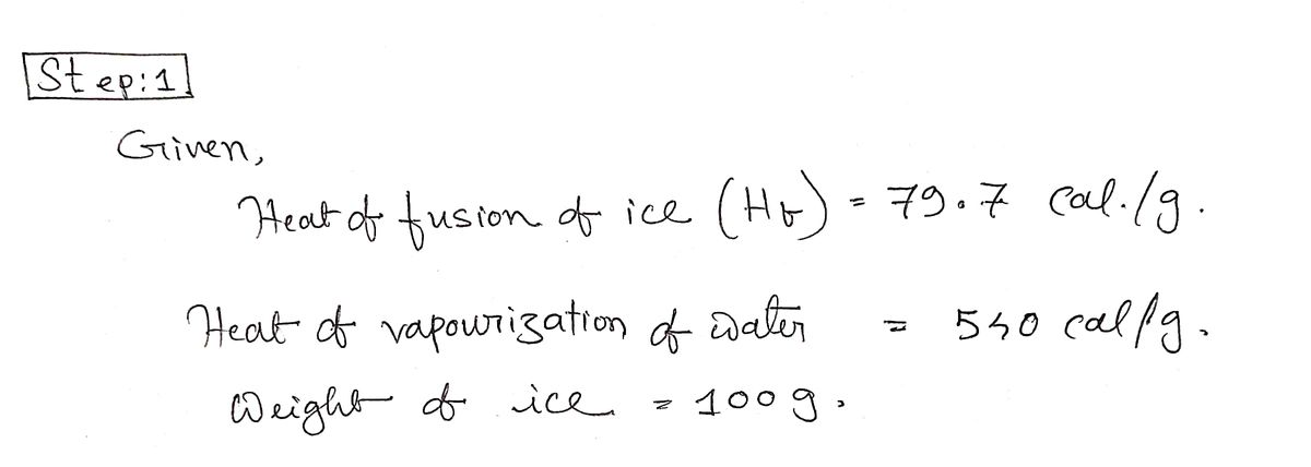 Chemistry homework question answer, step 1, image 1