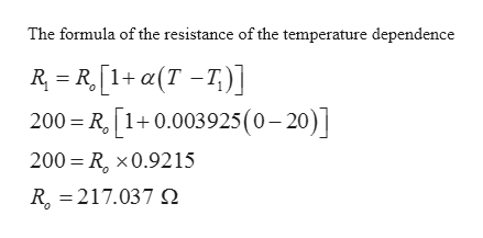 Answered: A Platinum Resistance Thermometer Has… | Bartleby