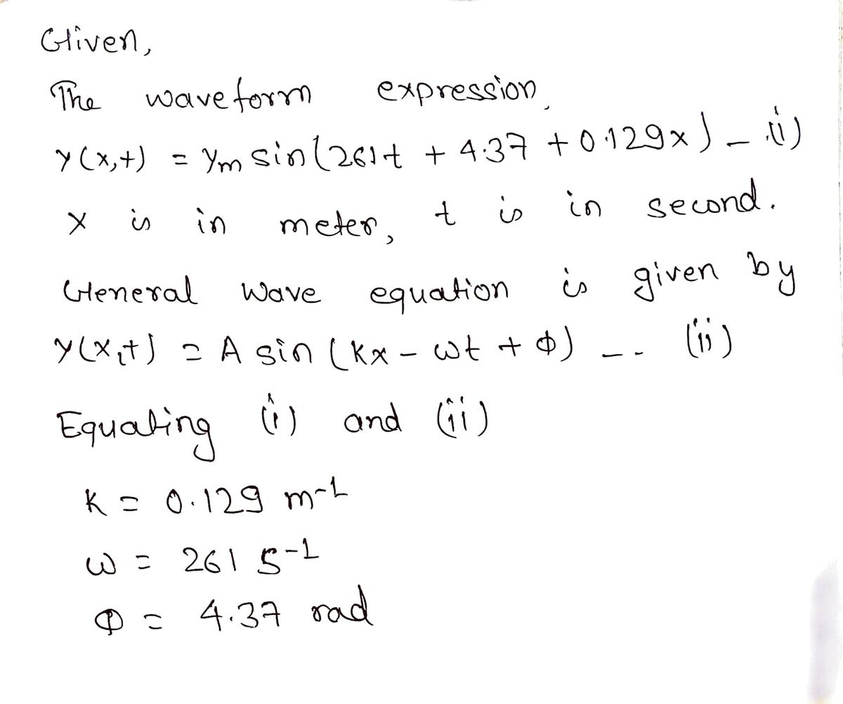 Physics homework question answer, step 1, image 1