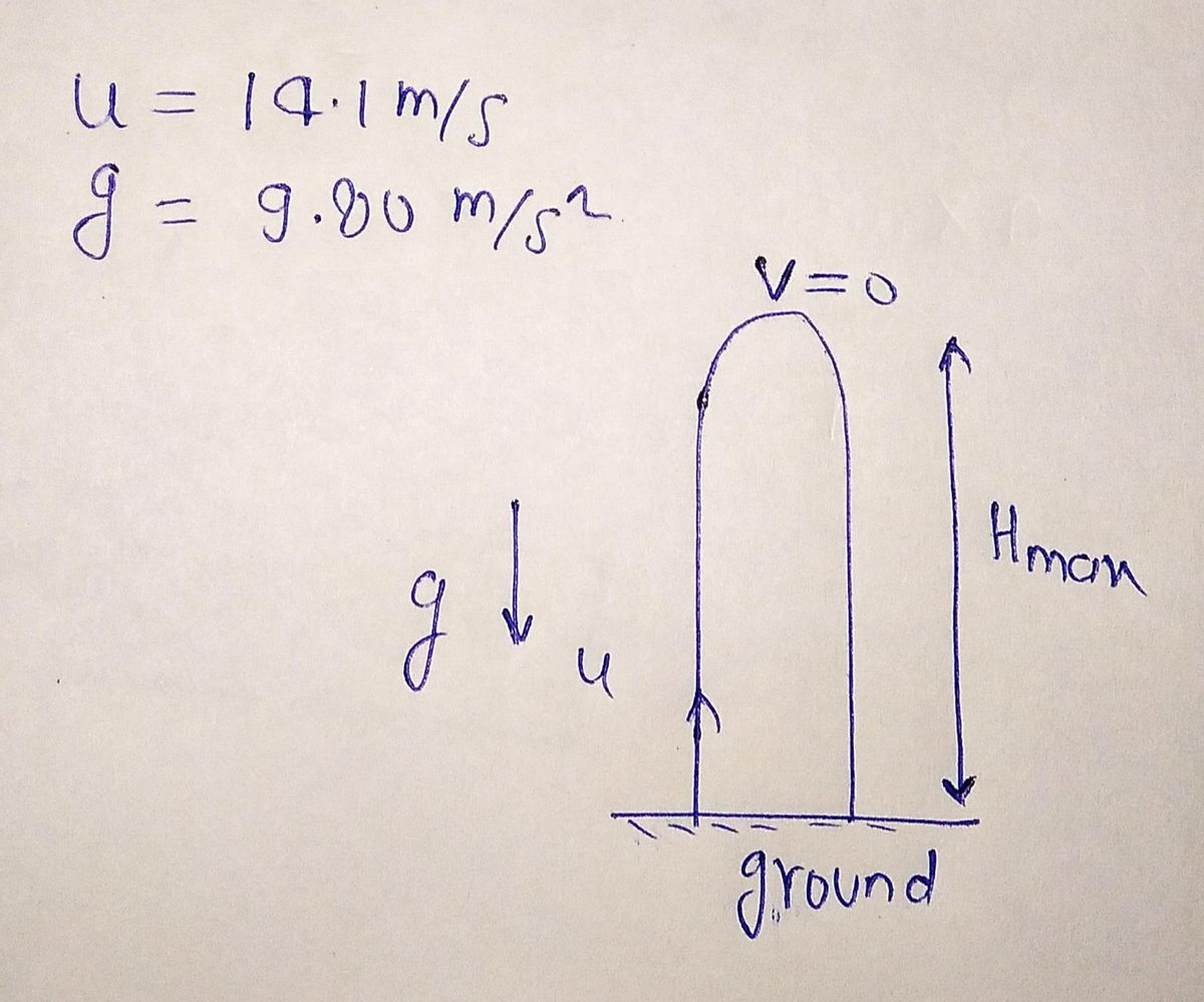 Physics homework question answer, step 1, image 1