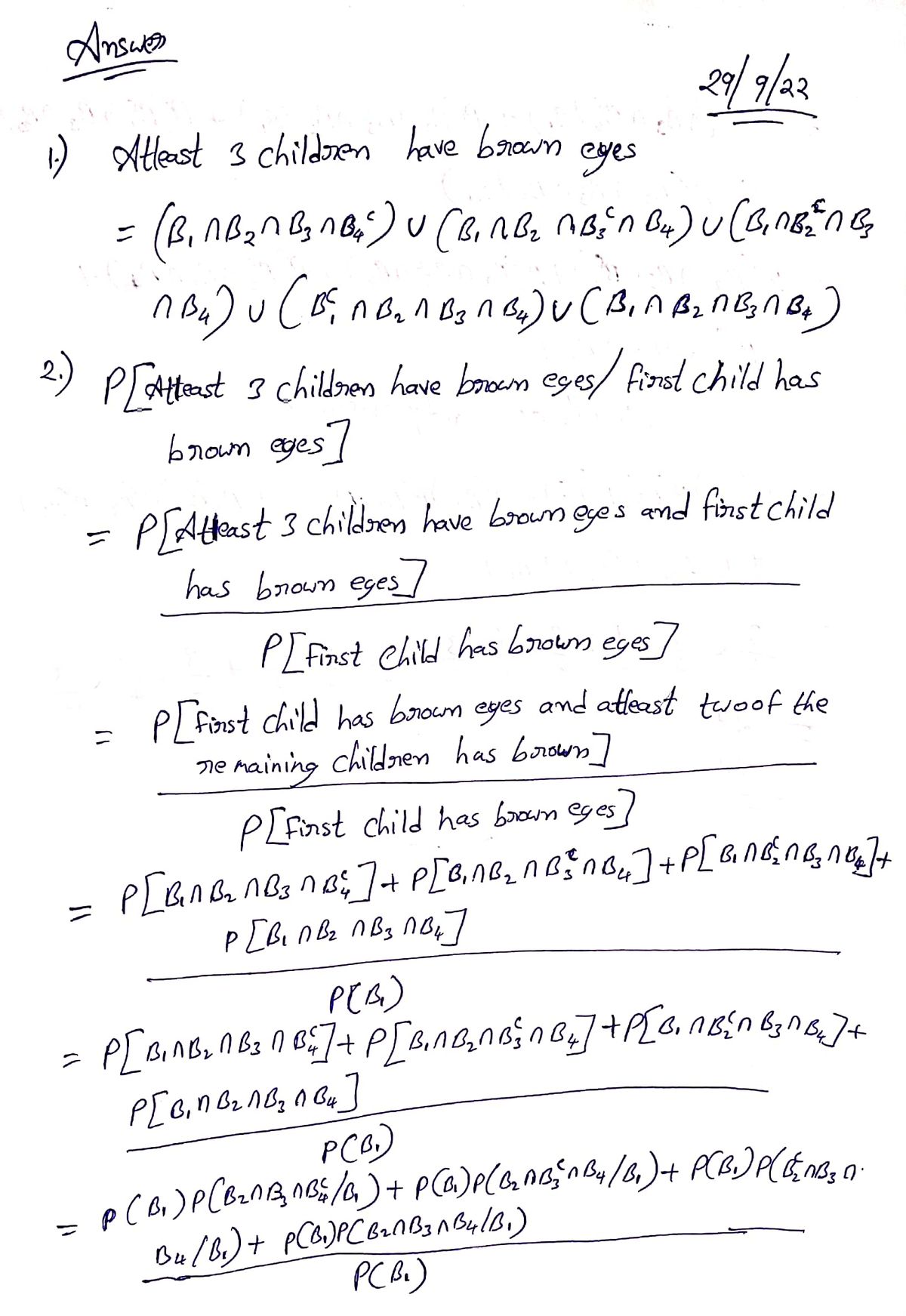 Probability homework question answer, step 1, image 1