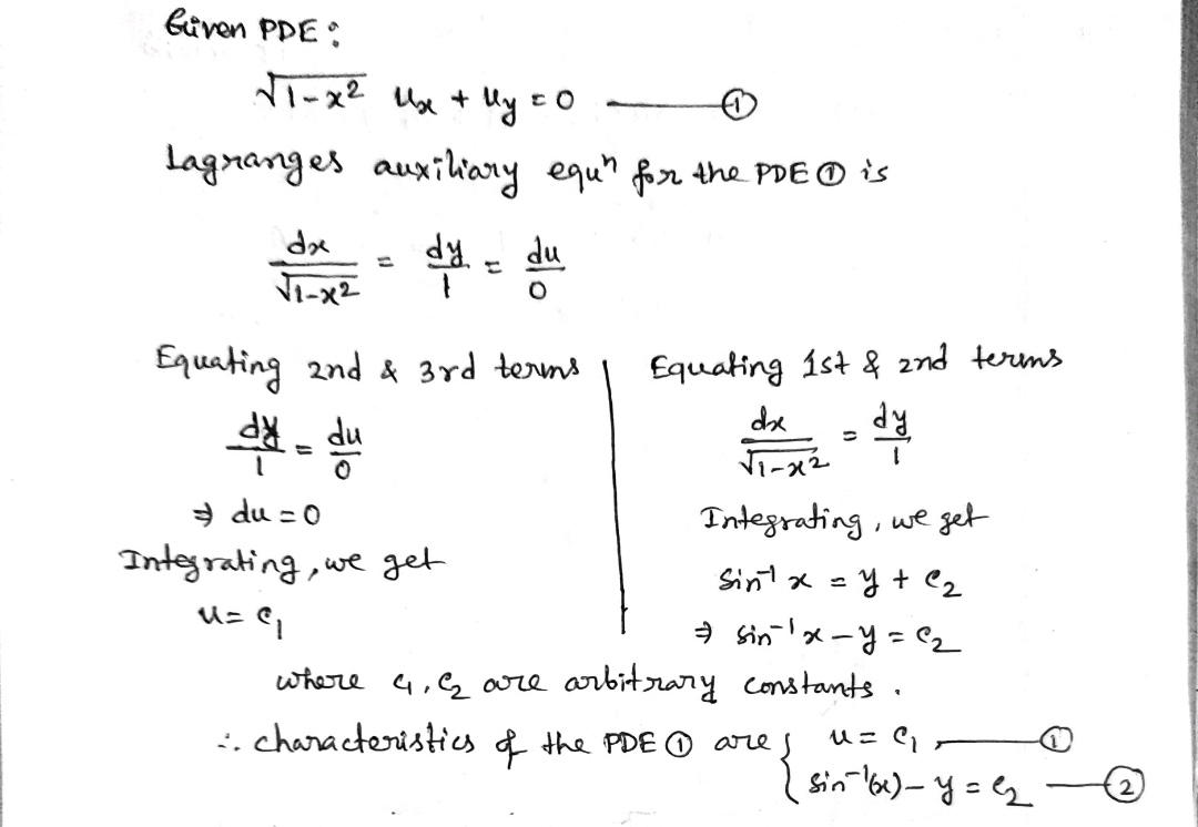 Advanced Math homework question answer, step 1, image 1