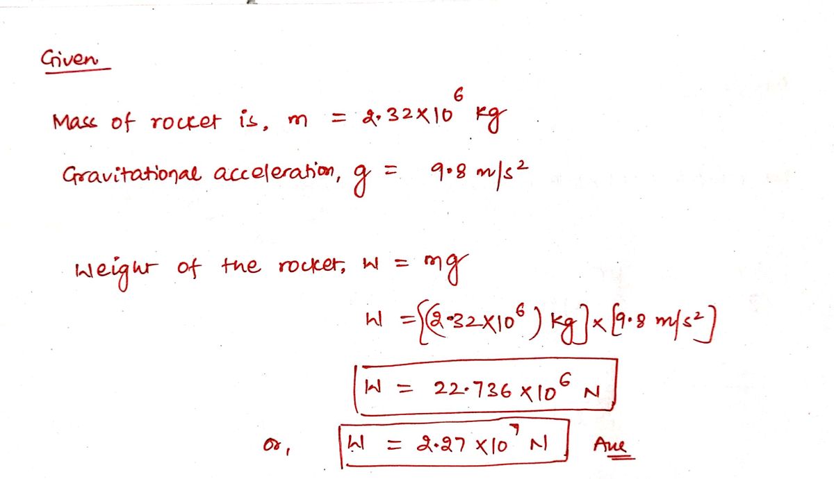 Physics homework question answer, step 1, image 1