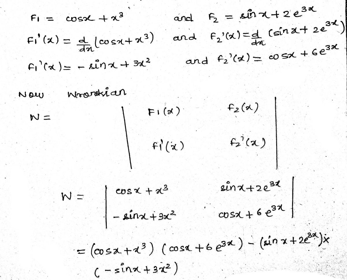 Advanced Math homework question answer, step 1, image 1